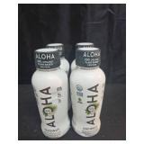 ALOHA Organic Plant Based Coconut Protein Shake w/MCT Oil (4 ct, 12oz Bottle) 20g Protein, Meal Replacement, Low Sugar & Carb, Gluten-Free, Paleo, Non-GMO, No Soy, Stevia or Sugar Alcohol