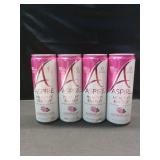 4 pk Aspire Healthy Energy Drinks Sugar Free, Natural Energy Drinks, with Natural Caffeine Coffee Replacement, Essential Vitamins Keto Drink, Vegan, Kosher, Gluten-Free, Raspberry Acai 12oz can