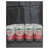 Canada Dry Zero Sugar Cherry Gingerale Fruit Splash 12oz, Pack of 12