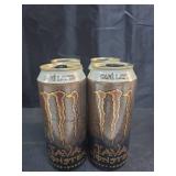 4pk Java Monster Cafe Latte  Coffee + Energy Drink  15 fl oz (date unknown)