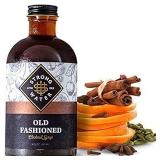 Strongwater Old Fashioned Mix - Makes 32 Cocktails - Handcrafted Old Fashioned Syrup with Bitters  Orange  Cherry  Demerara Sugar - Craft Cocktail Mixer  Just Mix with Bourbon Whiskey - 1 Pack BEST BY
