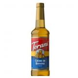 Torani Creme De Banana Flavoring Syrup  25.4 fl oz