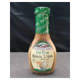 MAPLE GROVE FARMS OF VERMONT, FAT FREE MUSTARD DRESSING, HONEY DIJON 8 Oz
