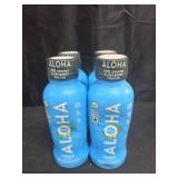 ALOHA Organic Plant Based Vanilla Ready to Drink Protein Shake w/MCT Oil (4 ct, 12oz Bottle) 20g Protein, Low Sugar & Carb, Gluten-Free, Paleo, Non-GMO, No Soy,Stevia or Sugar Alcohol