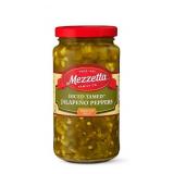Mezzetta Diced Tamed Jalapenos- Med Heat Flavor And Texture 16 fl OZ