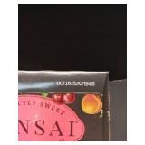Bonsai Cherry Peach Sweetened Sparkling Water, 12 fl oz cans, 8 pack