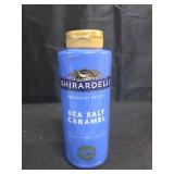 Ghirardelli Chocolate Company Sea Salt Caramel Sauce Squeeze Bottle  16 oz