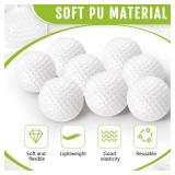 Junkin 80 Pcs Foam Golf Balls Rubber Practice Balls Realistic Feel and Flight Sport Training for Indoor or Outdoor Backyard Golf Training(White) - Retail: $26 Junkin 80 Pcs Foam Golf Balls Rubber Practice Balls Realistic Feel and Flight Sport Training for Indoor or Outdoor Backyard Golf Training(White) - Retail: $26