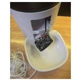 *Damaged, See Photo* IMIPAW Automatic Cat Feeders, 3L Timed Cat Dry Food Dispenser, Dual Power Supply, Programmable Portion Size, Auto Pet Feeder for Cats and Small Dogs - Retail: $37 *Damaged, See Photo* IMIPAW Automatic Cat Feeders, 3L Timed Cat Dry Food Dispenser, Dual Power Supply, Programmable Portion Size, Auto Pet Feeder for Cats and Small Dogs - Retail: $37