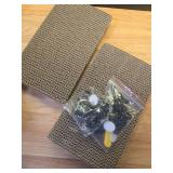 Zakkart 2-Pack Cat Scratching Board, 25.6 Zakkart 2-Pack Cat Scratching Board, 25.6