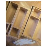 Grow Forward Bamboo Drawer Organizer Boxes - Set of 14 Wooden Drawer Organizers for Kitchen, Bathroom, Office, Desk, Vanity, Makeup - Non-Slip Junk Drawer Organizer Trays for Storage and Organization  Grow Forward Bamboo Drawer Organizer Boxes - Set of 14 Wooden Drawer Organizers for Kitchen, Bathroom, Office, Desk, Vanity, Makeup - Non-Slip Junk Drawer Organizer Trays for Storage and Organization