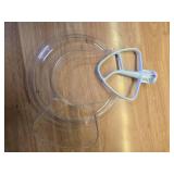 Pouring Shield and Flat Beater for Kitchenaid, Fit 4.5-5Qt Tilt-Head Stand Mixers, Clear Safety Pouring Shield, Flat Beater Replacement, For Kitchen Aid Accessories and Attachments - Retail: $5 Pouring Shield and Flat Beater for Kitchenaid, Fit 4.5-5Qt Tilt-Head Stand Mixers, Clear Safety Pouring Shield, Flat Beater Replacement, For Kitchen Aid Accessories and Attachments - Retail: $5