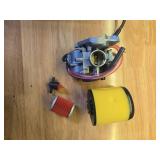 Carburetor Compatible with Arctic Cat 250 300 2x4 4x4 2001 2002 2003 2004 2005 RED GREEN #0470-448 Carb(Includes Air Filter and Fuel Valve Petcock with Spark Plug) MISSING PIECES  - Retail: $45 Carburetor Compatible with Arctic Cat 250 300 2x4 4x4 2001 2002 2003 2004 2005 RED GREEN #0470-448 Carb(Includes Air Filter and Fuel Valve Petcock with Spark Plug) MISSING PIECES  - Retail: $45