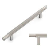 Amerdeco 10 Pack Brushed Satin Nickel Knurled Cabinet Pulls 5 Inch Hole Centers Kitchen Cabinet Handles Hardware Kitchen Handles for Cabinets Handles IH0006
 - Retail: $40 Amerdeco 10 Pack Brushed Satin Nickel Knurled Cabinet Pulls 5 Inch Hole Centers Kitchen Cabinet Handles Hardware Kitchen Handles for Cabinets Handles IH0006
 - Retail: $40