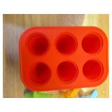 Miaowoof Silicone Popsicles Molds for Toddlers, 6-Cavity Non-BPA Premium Silicone Small Popsicle Molds, Ice Pop Mold with 6 Colorful Reusable Sticks for Kids (Red) - Retail: $13 Miaowoof Silicone Popsicles Molds for Toddlers, 6-Cavity Non-BPA Premium Silicone Small Popsicle Molds, Ice Pop Mold with 6 Colorful Reusable Sticks for Kids (Red) - Retail: $13