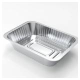 SEAVERRS 50 Pack Drip Pan Liners for Ninja OG850/OG951 Woodfire Outdoor Grill and Smoker - Compatible with OG800 and OG900 Series - Disposable Aluminum Foil Grease Tray,Silver - Retail: $20 SEAVERRS 50 Pack Drip Pan Liners for Ninja OG850/OG951 Woodfire Outdoor Grill and Smoker - Compatible with OG800 and OG900 Series - Disposable Aluminum Foil Grease Tray,Silver - Retail: $20