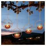 Solar Hanging Lanterns, Dragonfly Style Outdoor Chandelier, Waterproof Auto On/Off Solar Tea Lights for Garden, Patio, Porch, Balcony, Tree Decor (Flickering Flame, 4-Pack) - Retail: $20 Solar Hanging Lanterns, Dragonfly Style Outdoor Chandelier, Waterproof Auto On/Off Solar Tea Lights for Garden, Patio, Porch, Balcony, Tree Decor (Flickering Flame, 4-Pack) - Retail: $20