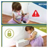 Power Strip Cover Box - Effectively Baby Proofs Power Strip with Patented Dual Lock. Convenient Side Openings for Cords and Cables. Protects Small Hands and Fingers - Retail: $19 Power Strip Cover Box - Effectively Baby Proofs Power Strip with Patented Dual Lock. Convenient Side Openings for Cords and Cables. Protects Small Hands and Fingers - Retail: $19