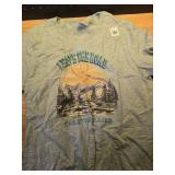 leave the road take the trails T-Shirt GRAY Medium  - Retail: $20 leave the road take the trails T-Shirt GRAY Medium  - Retail: $20