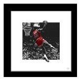Trends International Gallery Pops Michael Jordan - Kiss The Rim Color Pop Wall Art, Black Framed Version, 12 x 12in - Retail: $20 Trends International Gallery Pops Michael Jordan - Kiss The Rim Color Pop Wall Art, Black Framed Version, 12 x 12in - Retail: $20