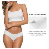 Altheanray Womens Seamless Underwear No Show Panties Soft Stretch Bikini Underwears 6 Pack(AWB3081S-color15) Small - Retail: $24 Altheanray Womens Seamless Underwear No Show Panties Soft Stretch Bikini Underwears 6 Pack(AWB3081S-color15) Small - Retail: $24
