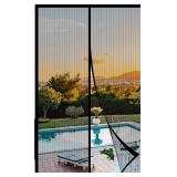 Magnetic Screen Door 79x 34in  - Retail: $15 Magnetic Screen Door 79x 34in  - Retail: $15