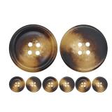 CANDEOLA 20-Pcs 3/4\ Brown Resin Sewing Buttons | Bulk Sewing Replacement Buttons for Sewing Crafts Clothes Decorations (20mm) - Retail: $10in CANDEOLA 20-Pcs 3/4\ Brown Resin Sewing Buttons | Bulk Sewing Replacement Buttons for Sewing Crafts Clothes Decorations (20mm) - Retail: $10in