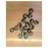 CANDEOLA 20-Pcs 3/4\ Brown Resin Sewing Buttons | Bulk Sewing Replacement Buttons for Sewing Crafts Clothes Decorations (20mm) - Retail: $10in CANDEOLA 20-Pcs 3/4\ Brown Resin Sewing Buttons | Bulk Sewing Replacement Buttons for Sewing Crafts Clothes Decorations (20mm) - Retail: $10in