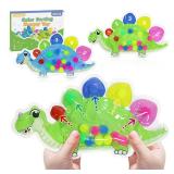 2pcs Color Sorting Sensory Toys for Toddlers 3-5, Preschool Learning Activities Fine Motor Skills Travel Toy for 3 4 5 Year Old, Montessori Dinosaur Autism Quiet Fidget Toys for Kids Girls Boys - Reta 2pcs Color Sorting Sensory Toys for Toddlers 3-5, Preschool Learning Activities Fine Motor Skills Travel Toy for 3 4 5 Year Old, Montessori Dinosaur Autism Quiet Fidget Toys for Kids Girls Boys - Reta