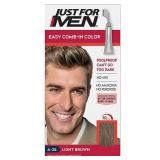 Just For Men Easy Comb-in Hair Color for Men with Applicator  Light Brown  A-25 Just For Men Easy Comb-in Hair Color for Men with Applicator  Light Brown  A-25