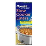 Reynolds Kitchens Slow Cooker Liners, Regular (Fits 3-8 Quarts), 6 Count - Retail: $4 Reynolds Kitchens Slow Cooker Liners, Regular (Fits 3-8 Quarts), 6 Count - Retail: $4