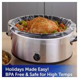 Reynolds Kitchens Slow Cooker Liners, Regular (Fits 3-8 Quarts), 6 Count - Retail: $4 Reynolds Kitchens Slow Cooker Liners, Regular (Fits 3-8 Quarts), 6 Count - Retail: $4