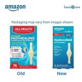 Amazon Basic Care Advanced Fast Healing Hydrocolloid Gel Bandages, Fingers and Toes, 16 ct - Retail: $9 Amazon Basic Care Advanced Fast Healing Hydrocolloid Gel Bandages, Fingers and Toes, 16 ct - Retail: $9