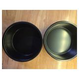 HUAKENER 6 Inch Cake Pan - Set of 3 Round Cake Pans with 100 Pieces Parchment Paper, Non-stick Cake Baking Pans, Dishwasher Safe - Retail: $15 HUAKENER 6 Inch Cake Pan - Set of 3 Round Cake Pans with 100 Pieces Parchment Paper, Non-stick Cake Baking Pans, Dishwasher Safe - Retail: $15