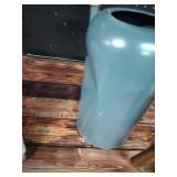 *Dented on One Side, See Photo* 0.6 Gallon Metal Watering Can with Brass Colored Removable Spout and Handle, Nice Galvanized Steel Water Can with Cactus Design for Indoor and Outdoor Plants *Dented on One Side, See Photo* 0.6 Gallon Metal Watering Can with Brass Colored Removable Spout and Handle, Nice Galvanized Steel Water Can with Cactus Design for Indoor and Outdoor Plants