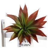 JUSTOYOU Large Artificial Succulents Aloe Plants Real Touch Fake Flowers Unpotted for Home Wedding Festival Arrangement (1, Green-Red) - Retail: $20 JUSTOYOU Large Artificial Succulents Aloe Plants Real Touch Fake Flowers Unpotted for Home Wedding Festival Arrangement (1, Green-Red) - Retail: $20