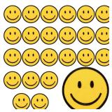 24 Pieces Smile Face Iron on Patch Yellow Happy Face Cute Applique Clothes Embroidered Vintage Iron Patches for Jeans Bags Clothing Dress Hat Jacket Craft DIY Decor - Retail: $12 24 Pieces Smile Face Iron on Patch Yellow Happy Face Cute Applique Clothes Embroidered Vintage Iron Patches for Jeans Bags Clothing Dress Hat Jacket Craft DIY Decor - Retail: $12