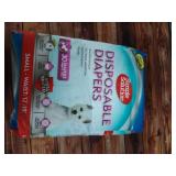 Simple Solution Female Dog Diapers  Disposable Diapers for Potty Training, Incontinence, and Heat Cycle Protection  Leak-Proof Fit for Small Dogs, 1219 Inch Waist  30 Count - Retail: $31 Simple Solution Female Dog Diapers  Disposable Diapers for Potty Training, Incontinence, and Heat Cycle Protection  Leak-Proof Fit for Small Dogs, 1219 Inch Waist  30 Count - Retail: $31