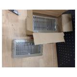 3 Pcs 4 x 8in Floor Register Vents RV Vent Cover Heavy Duty Metal Register Vent for Mobile Home Floor Heater (Brown) - Retail: $36 3 Pcs 4 x 8in Floor Register Vents RV Vent Cover Heavy Duty Metal Register Vent for Mobile Home Floor Heater (Brown) - Retail: $36