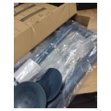 Toilet Safety Rails, Adjustable Toilet Handles for Elderly and Disabled, Toilet Support Rails for Seniors, Foldable Handicap Toilet Rails with Travel Bag, Instant Installation (Lake Blue) - Retail: $5 Toilet Safety Rails, Adjustable Toilet Handles for Elderly and Disabled, Toilet Support Rails for Seniors, Foldable Handicap Toilet Rails with Travel Bag, Instant Installation (Lake Blue) - Retail: $5