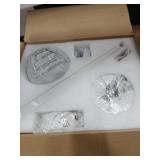 42 Inch Ceiling Fans with Lights and Remote,Indoor Modern Flush Mount Ceiling Fan with 3CCT 6-Speed Quiet DC Motor,White Small Low Profile Ceiling Fan for Bedroom Living Room Office - Retail: $70 42 Inch Ceiling Fans with Lights and Remote,Indoor Modern Flush Mount Ceiling Fan with 3CCT 6-Speed Quiet DC Motor,White Small Low Profile Ceiling Fan for Bedroom Living Room Office - Retail: $70