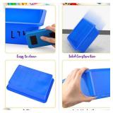 Hoteam 10 Pcs Flat Storage Organizer Tray Bin Letter Size Paper Tray for Classroom Plastic Stackable File Organizer for School Office Teacher Book Organization? Multicolor, 13.78 x 9.84 x 3.15 Inch? - Hoteam 10 Pcs Flat Storage Organizer Tray Bin Letter Size Paper Tray for Classroom Plastic Stackable File Organizer for School Office Teacher Book Organization? Multicolor, 13.78 x 9.84 x 3.15 Inch? -