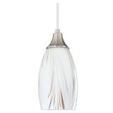 Mini Milk Glass Pendant Lights,Handcrafted Art Glass Pendant Hanging Light fixtures with Brushed Nickel Finish Adjustable Cord Glass Pendant Light Shade for Kitchen Island,Hallway,Dining Room - Retail Mini Milk Glass Pendant Lights,Handcrafted Art Glass Pendant Hanging Light fixtures with Brushed Nickel Finish Adjustable Cord Glass Pendant Light Shade for Kitchen Island,Hallway,Dining Room - Retail