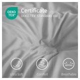 Bulk Twin Flat Sheets Only, 6 Pack Quick Sort Top Bed Sheet, Color-Coded Label Threads, Wrinkle-Free Shrinkage Durable Microfiber Hotel Motel Airbandbs Essentials for Hosts (66x96in,Light Gray) - Reta Bulk Twin Flat Sheets Only, 6 Pack Quick Sort Top Bed Sheet, Color-Coded Label Threads, Wrinkle-Free Shrinkage Durable Microfiber Hotel Motel Airbandbs Essentials for Hosts (66x96in,Light Gray) - Reta