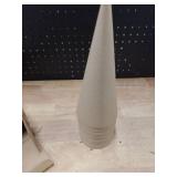 Zhanmai 12 Pcs Paper Mache Cones Open Bottom Cardboard Craft Cone for DIY Gnomes Ornament Tree Decoration DIY Craft Home Decoration(9.8 x 3.9 Inch) - Retail: $22 Zhanmai 12 Pcs Paper Mache Cones Open Bottom Cardboard Craft Cone for DIY Gnomes Ornament Tree Decoration DIY Craft Home Decoration(9.8 x 3.9 Inch) - Retail: $22
