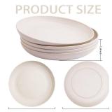 supernal 16pcs Lightweight Wheat Straw Plates,Unbreakable Plastic Dishes,Microwave Dishwasher Safe Party Plastic Dish,Beige Reusable Dinner Plates, Wheat Straw Dinnerware for Picnic,Birthday,Camping - supernal 16pcs Lightweight Wheat Straw Plates,Unbreakable Plastic Dishes,Microwave Dishwasher Safe Party Plastic Dish,Beige Reusable Dinner Plates, Wheat Straw Dinnerware for Picnic,Birthday,Camping -