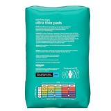 Amazon Basics Ultra Thin Pads with Flexi-Wings for Periods, Extra Long Length, Super Absorbency, Unscented, Size 3, 112 Count (4 Packs of 28) (Previously Solimo) - Retail: $18 Amazon Basics Ultra Thin Pads with Flexi-Wings for Periods, Extra Long Length, Super Absorbency, Unscented, Size 3, 112 Count (4 Packs of 28) (Previously Solimo) - Retail: $18