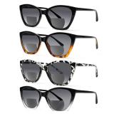 VisiWell 4 Pack Bifocal Reading Glasses for Women Men Sun Readers Spring Hinge Outdoor Sunglasses Fashion Bifocal Eyeglasses (4 Mix Color, 1.75, x) - Retail: $8 VisiWell 4 Pack Bifocal Reading Glasses for Women Men Sun Readers Spring Hinge Outdoor Sunglasses Fashion Bifocal Eyeglasses (4 Mix Color, 1.75, x) - Retail: $8