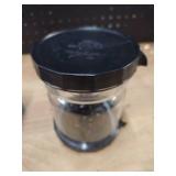 SOPHICO Pickle and Olives Jar Container with Strainer Flip, Leak-proof Juice Separator Hourglass Food Saver Storage Container (Transparent Black) - Retail: $10 SOPHICO Pickle and Olives Jar Container with Strainer Flip, Leak-proof Juice Separator Hourglass Food Saver Storage Container (Transparent Black) - Retail: $10