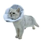WZ PET Soft Cat Recovery Collar,Adjustable Dog Cat Cone,Dog Protective Cone Collar After Surgery,for Cats and Small Dogs,Medium,Blue - Retail: $19 WZ PET Soft Cat Recovery Collar,Adjustable Dog Cat Cone,Dog Protective Cone Collar After Surgery,for Cats and Small Dogs,Medium,Blue - Retail: $19